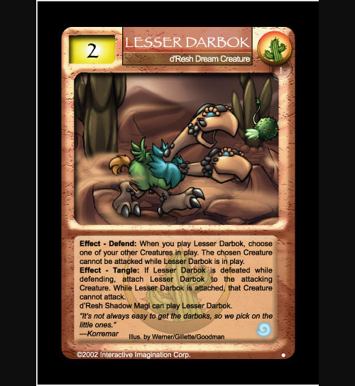 Lesser Darbok - Foil